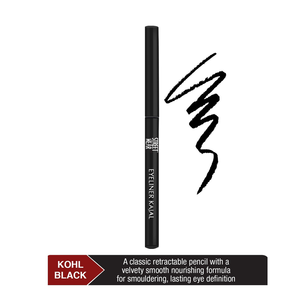Eyeliner Kajal (Pack of 2) StreetWear Cosmetic