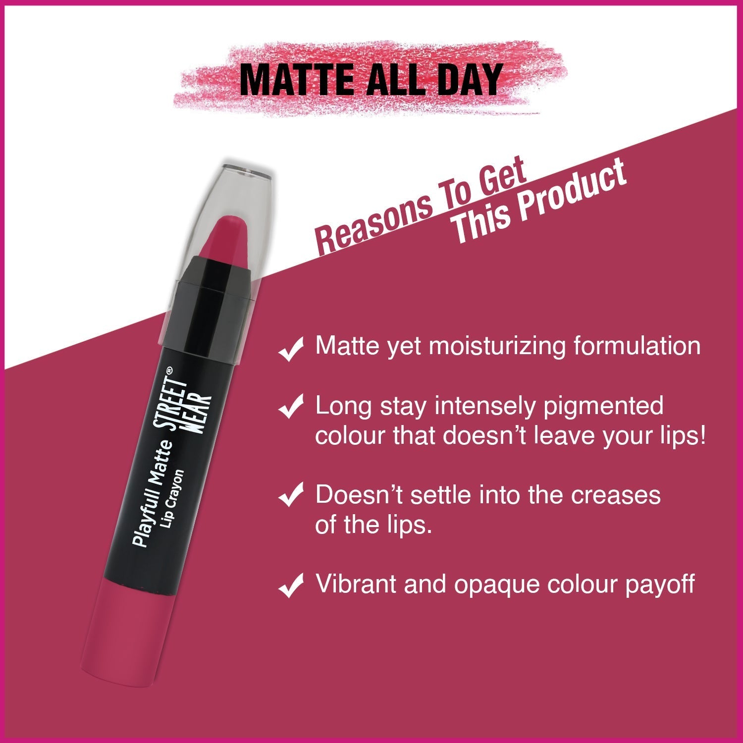 Playfull Matte Lip Crayon - Special Offer