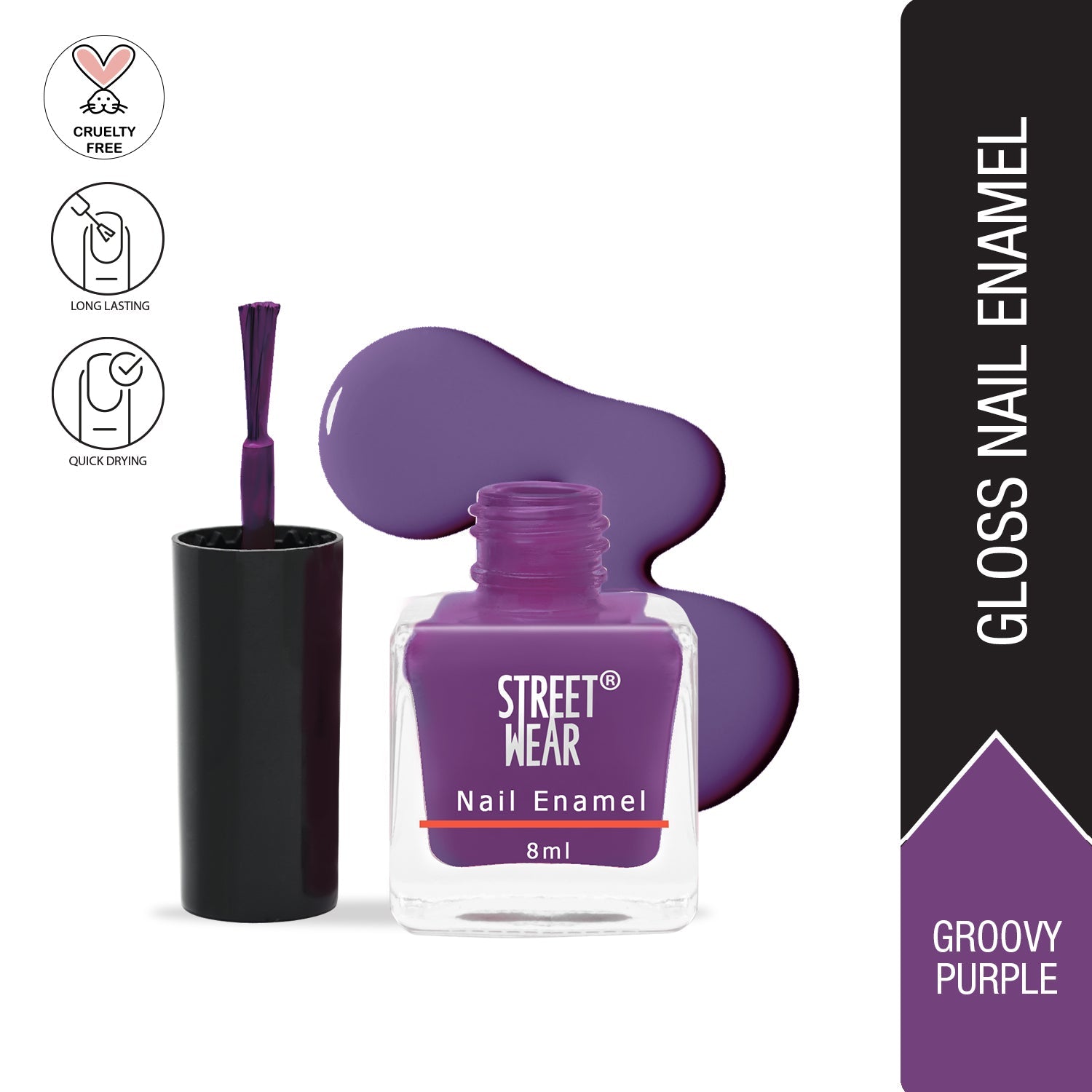 Street Wear Nail Enamel (Revamp) Pretty Girl Collection I Swear (8 ml)